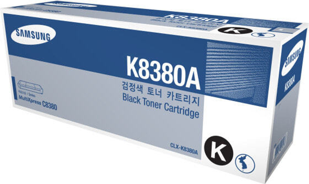Samsung CLX-K8380A Подлинный Черный 1 шт SU584A