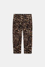 ЭЛАСТИЧНЫЕ БРЮКИ КАПРИ — ZARA