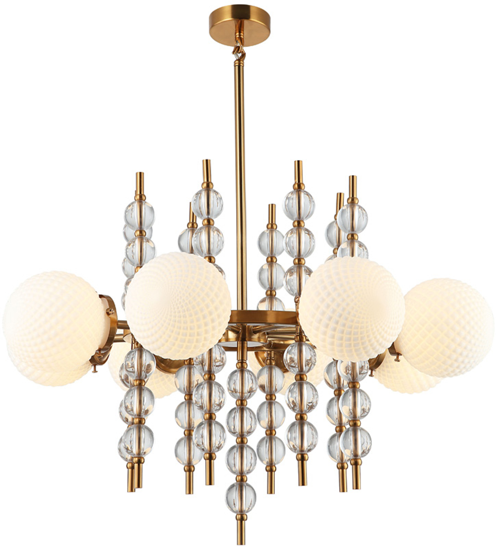 Люстра на штанге Stilfort 2120/03/08P серия Queenly / Квинли