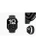 Умные часы Apple Watch S10 46 мм, Jet Black Aluminium, Black Sport Band - S/M