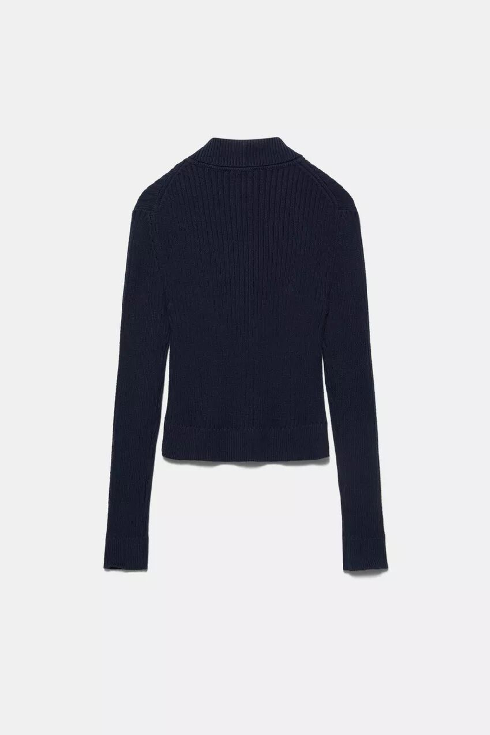 Кардиган на молнии с отворотами - PULL&BEAR