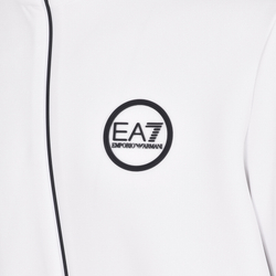 Мужская теннисная кофта EA7 Man Jersey Sweatshirt - white