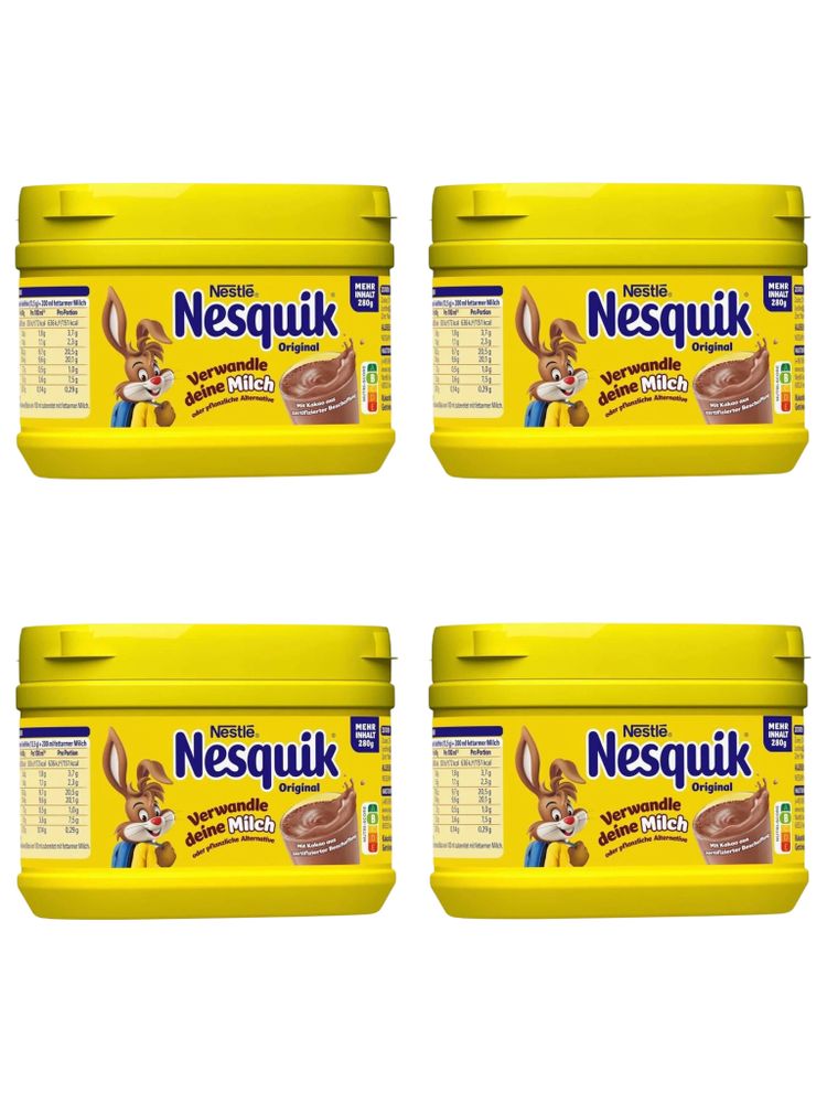 Nestle Nesquik Original Какао-напиток растворимый 280 г x 4 шт