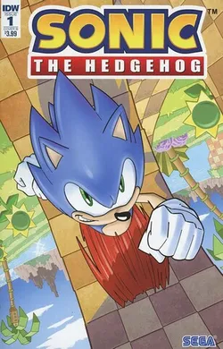 Sonic The Hedgehog Vol 3 #1 (Cover B)