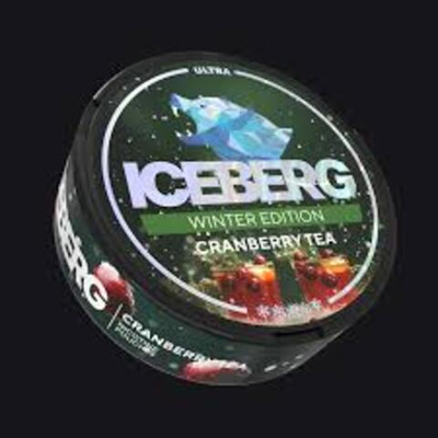 ICEBERG ULTRA CRANBERRY TEA (150 МГ) - КЛЮКВЕННЫЙ ЧАЙ