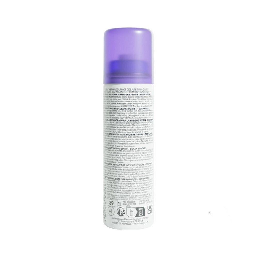 Uriage Gyn-phy Brume Nettoyante Hygiène Intime Очищающая дымка-спрей для интимной гигиены, 50 мл