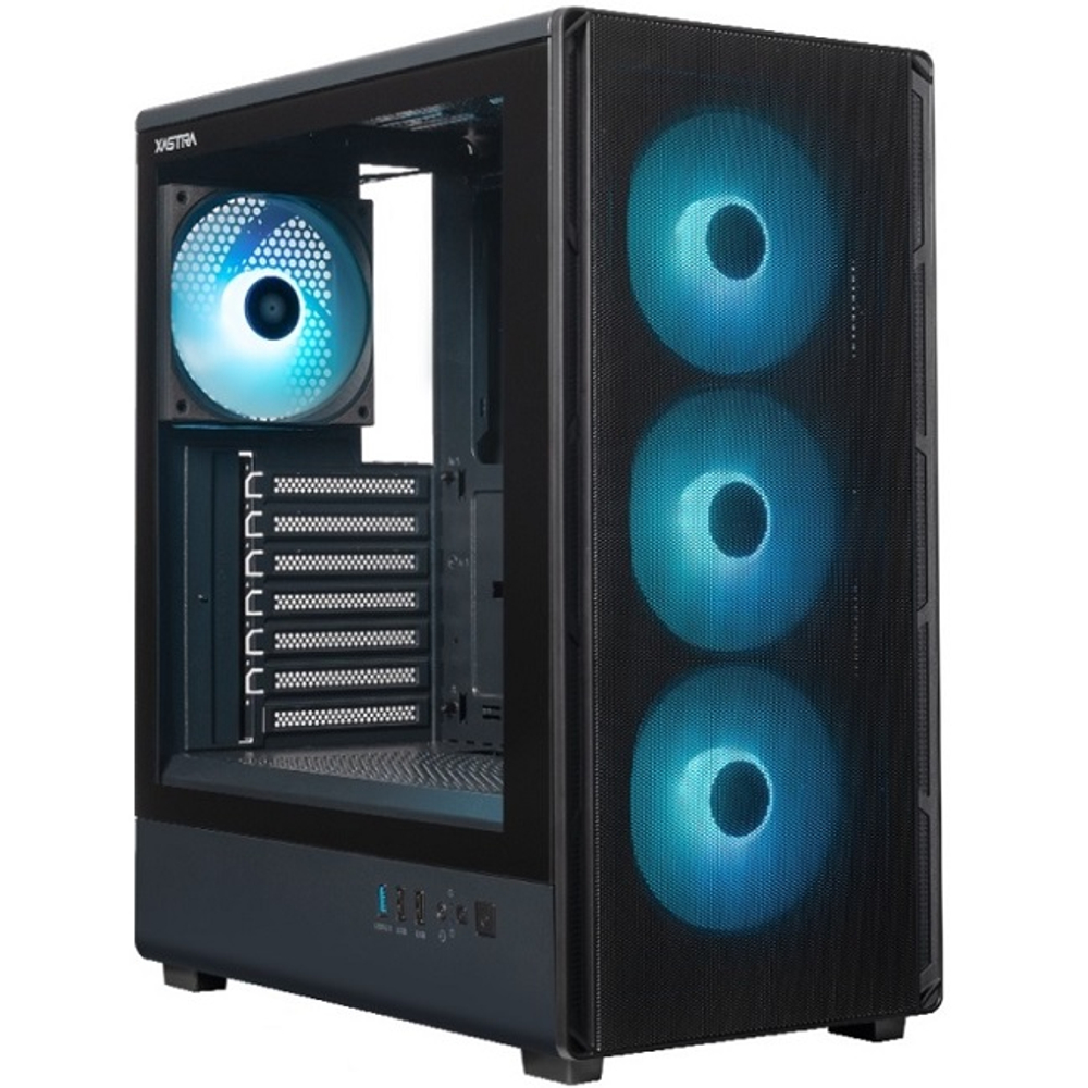Корпус Midi-Tower XASTRA A315 4ARGB TG, черный (A315-1FA36A-1FA12A)