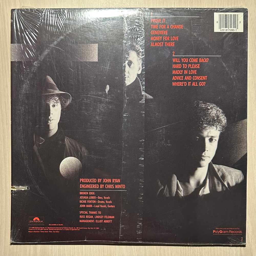 Broken Edge - Time For A Change (США 1984г.)
