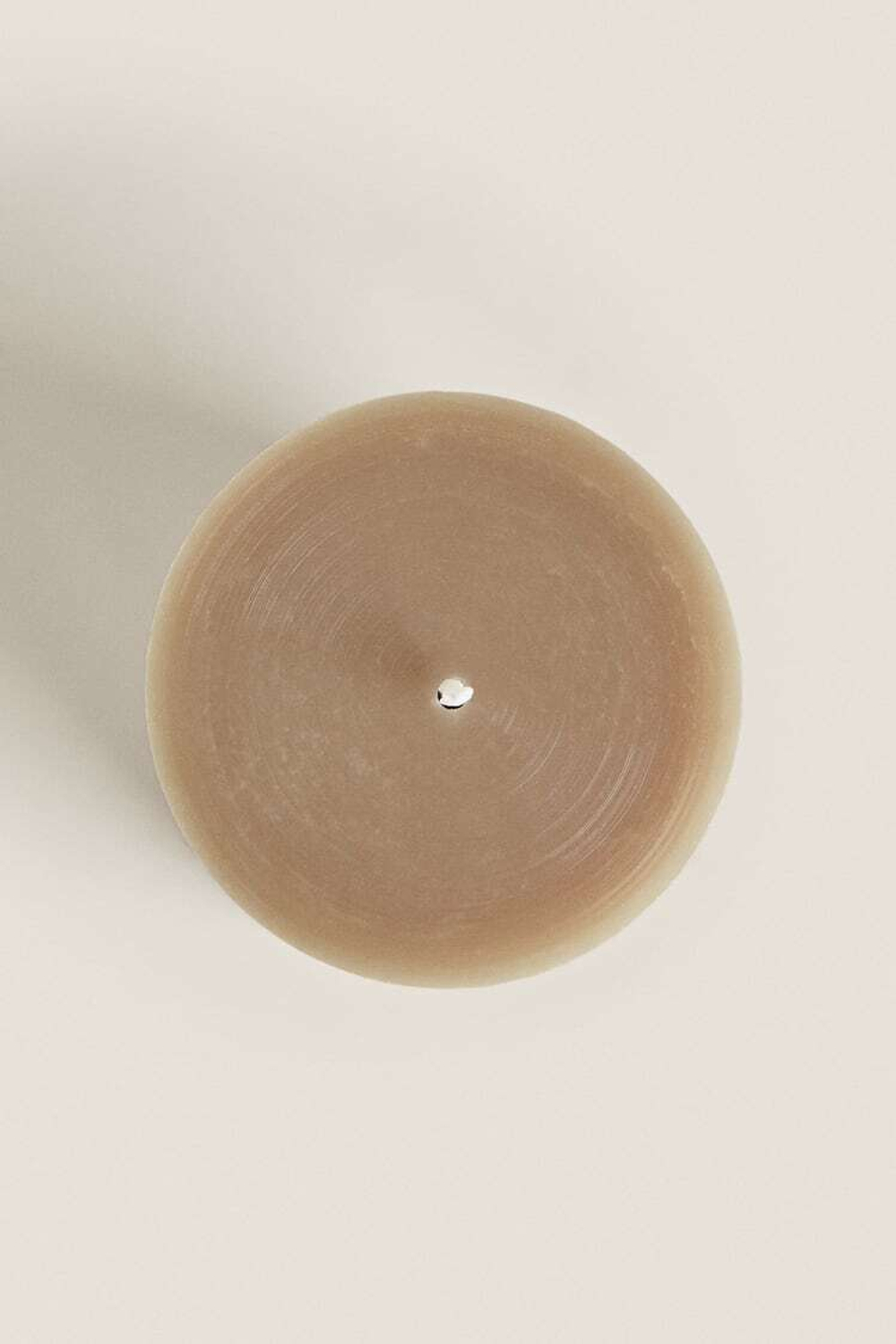 ZARA HOME ДЛИННАЯ ЦИЛИНДРИЧЕСКАЯ СВЕЧА,  КОРИЧНЕВЫЙ/ЗЕЛЕНЫЙ