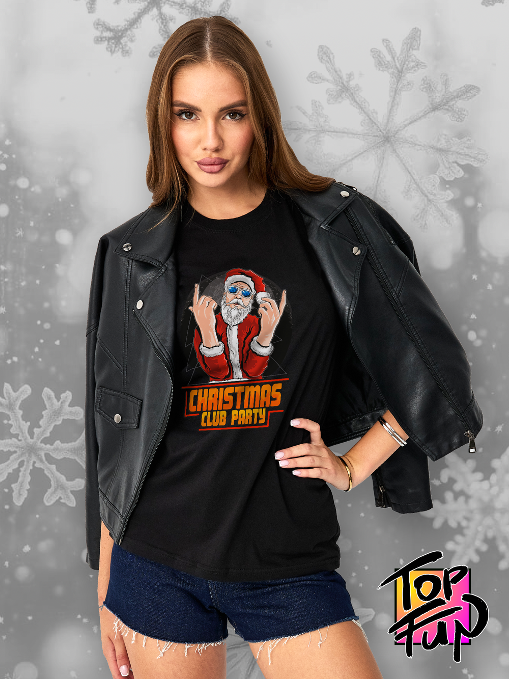 Футболка Christmas club party