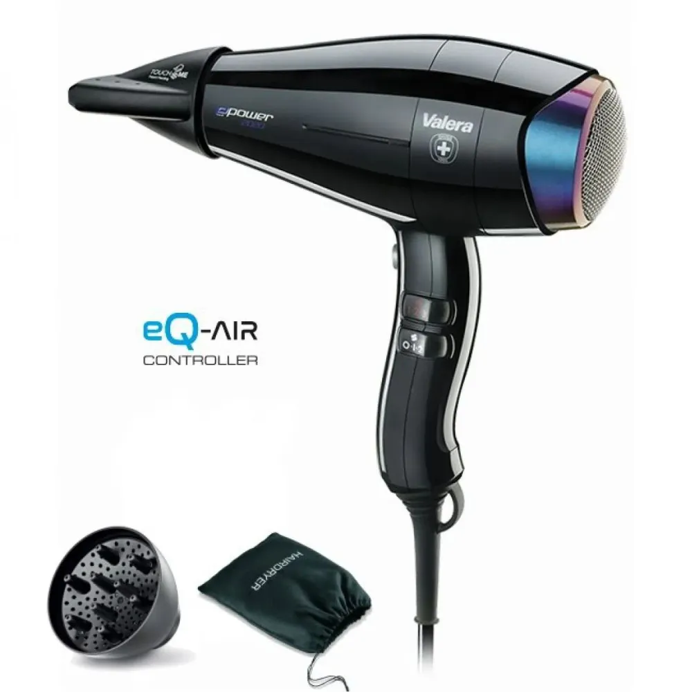 Профессиональный фен Valera EPower 2020 Crystal Black (EP2020 EQ RC D CB) - 2