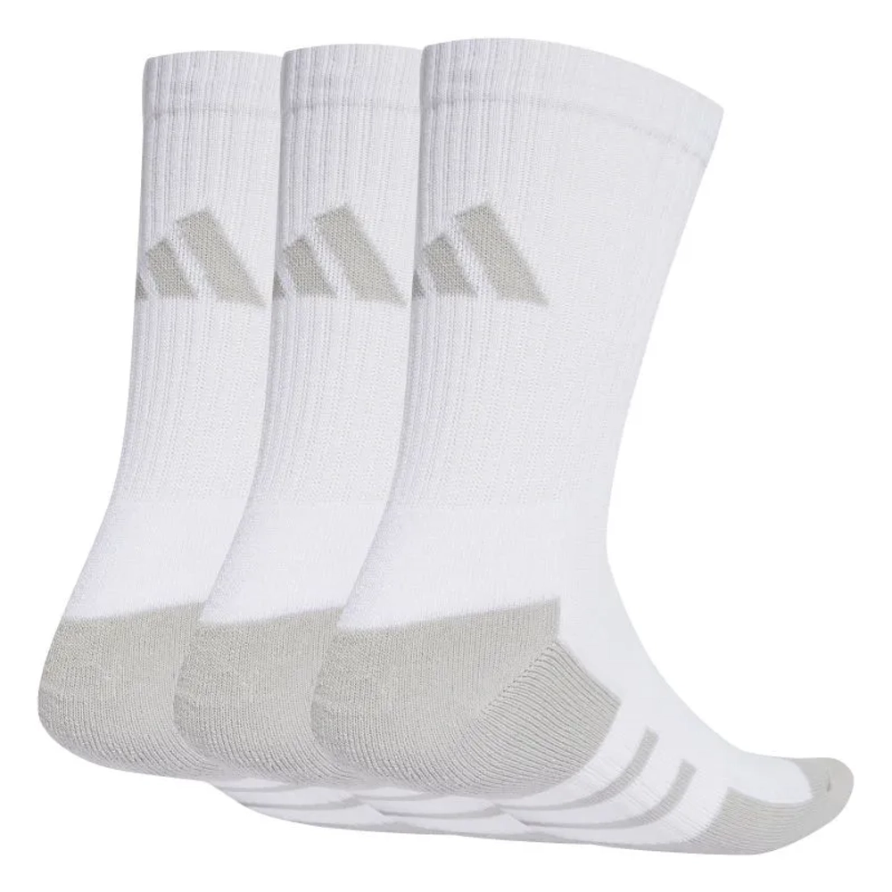 Теннисные носки Adidas Essentials Climacool Cushioned Crew 3P - white/grey two