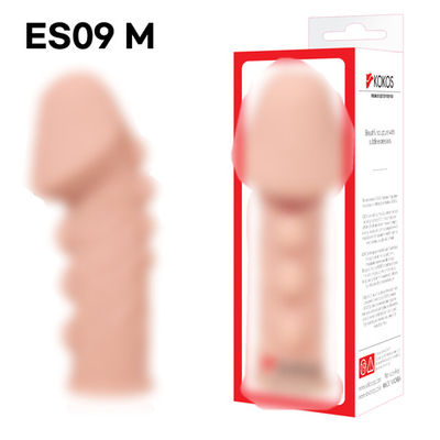 Насадка на фаллос Extreme Sleeve телесная TPR KOKOS ES-009-M