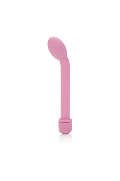 Нежно-розовый вибратор G-точки с утолщенной головкой G-Spot Tulip (Цвет: розовый)