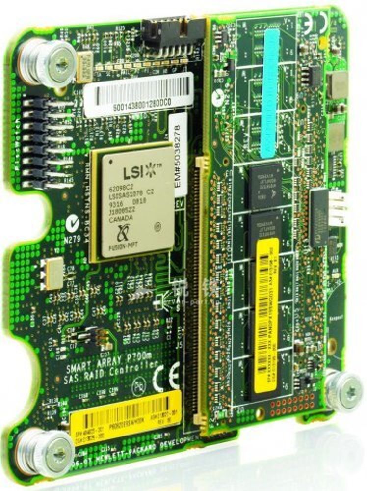 Контроллер HP SA P700m SAS Contoller for blades (No Memory) (BL460,465,480,680,685) 451015-001