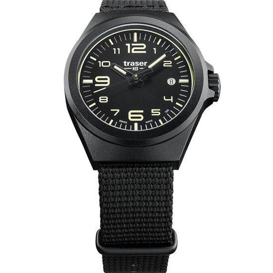 Швейцарские тактические часы Traser P59 ESSENTIAL S BLACK 108212