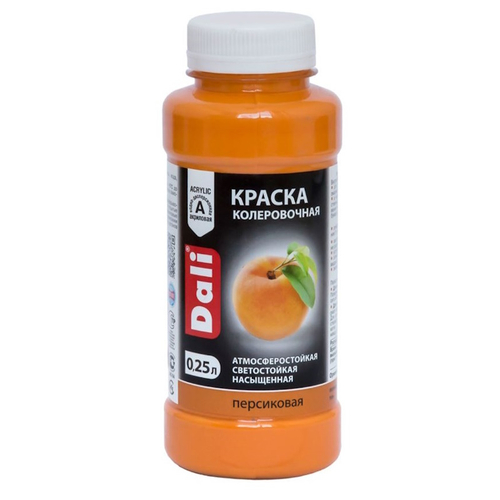 Краска-колер  DALI персиковый  0,25л (Рогнеда)