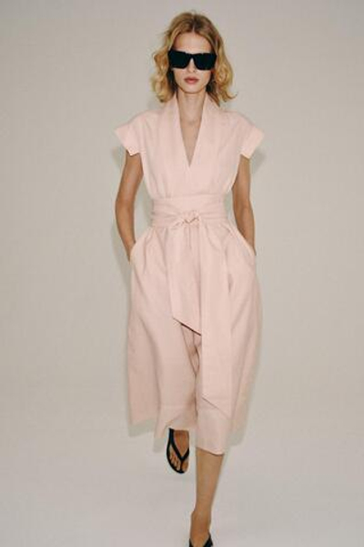 ПЛАТЬЕ-РУБАШКА С РЕМНЕМ — ZW COLLECTION — ZARA
