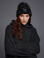 Шапка из мохера и шерсти (Knitted in Germany)