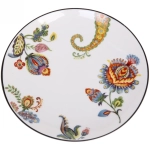 Тарелка керамическая «Paradise flowers» 17,5*1,6см
