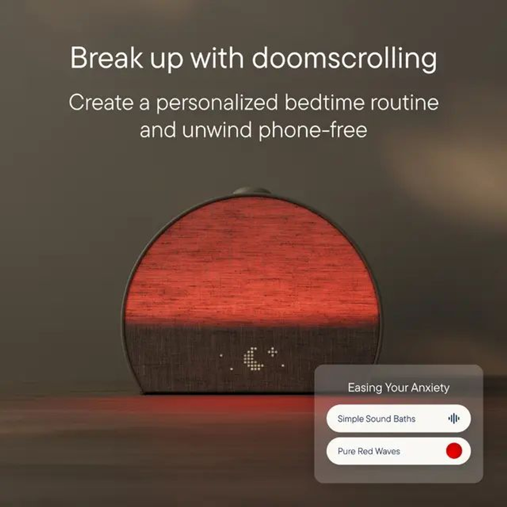 Hatch Ночник с функцией будильника Restore 3 Putty