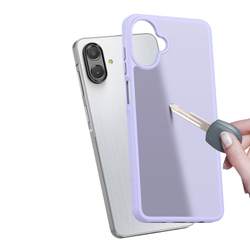 Матовый светло-фиолетовый чехол для Samsung Galaxy A08 4G, Galaxy A07 (4G, 5G) и Galaxy A06 (4G, 5G), серия Yind Series от Dux Ducis