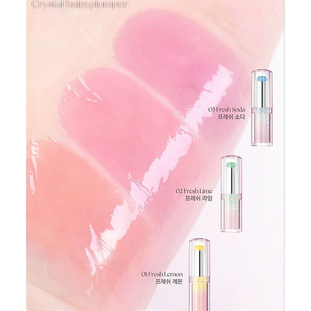 CLIO CRYSTAL BALM PLUMPER - Бальзам-плампер для губ