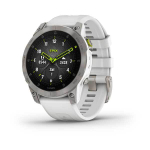 Смарт часы Garmin Epix (Gen 2) Sapphire титановый белый