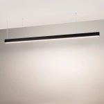 Профиль с экраном SL-LINE-4970-2500 BLACK+OPAL (Arlight, Алюминий)