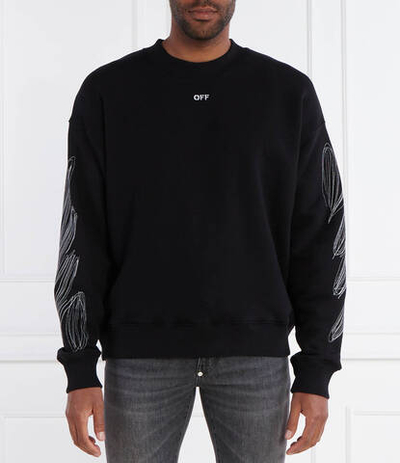 Худи OFF-WHITE - черный(OMBA054S 24FLE006)