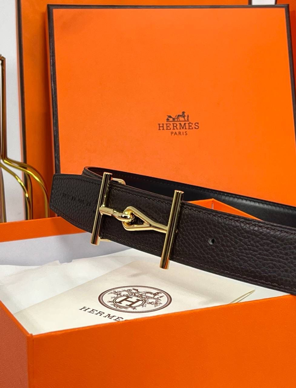 Двусторонний ремень Hermes