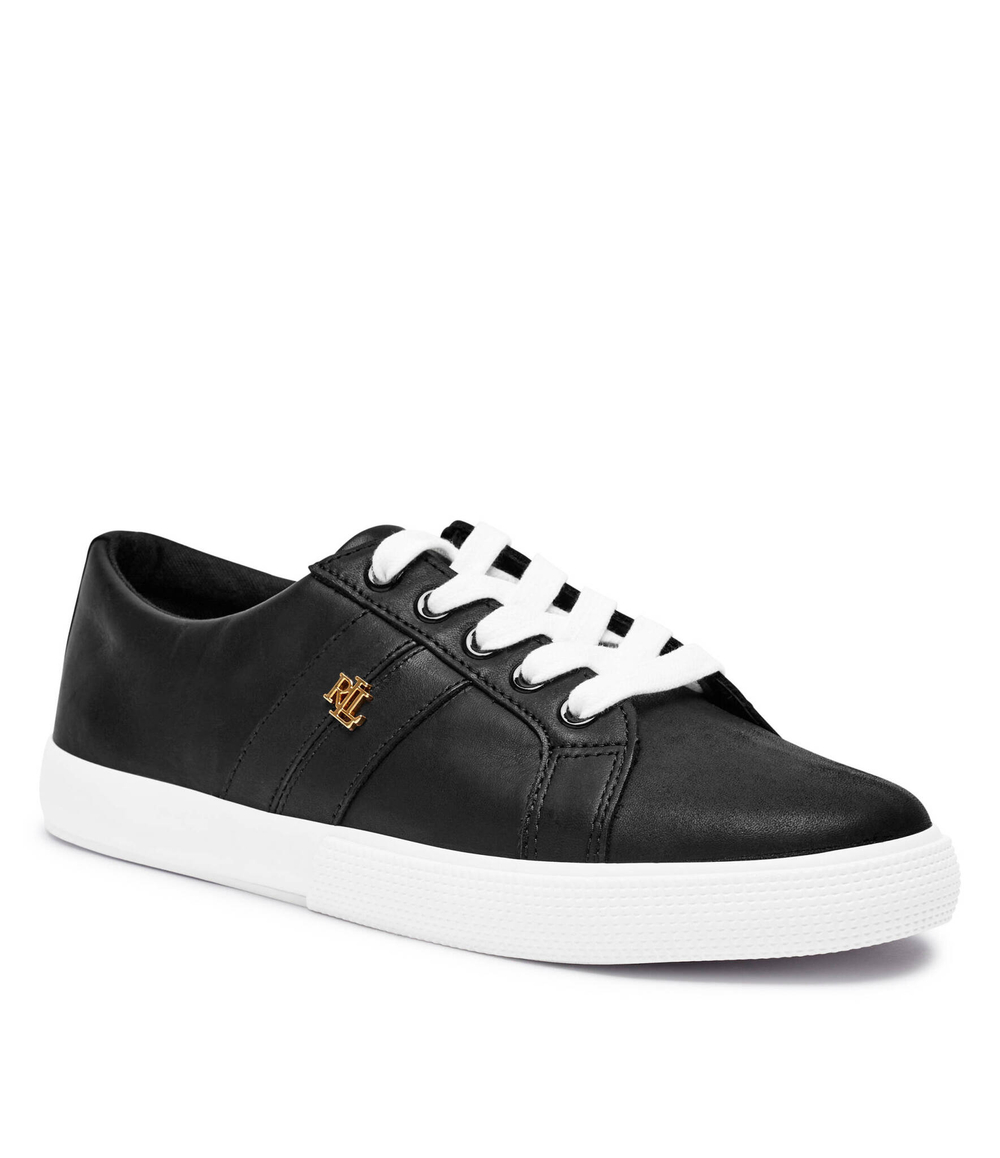 Кожаные кроссовки JANSON LAUREN RALPH LAUREN - черный(802775372)