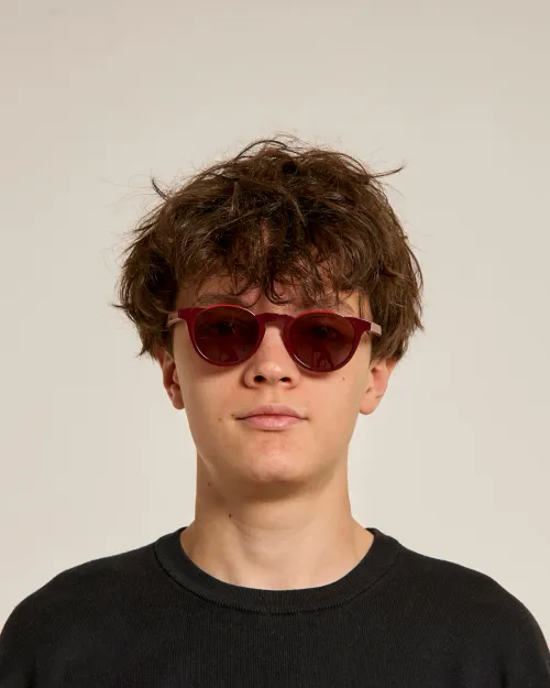 Очки солнцезащитные Oliver 6 Red / Dark brown
