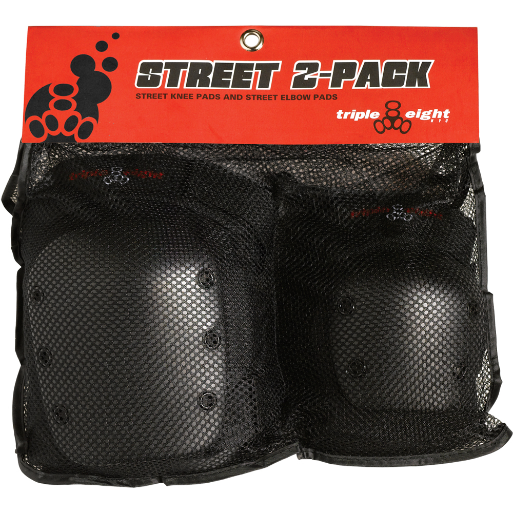 КОМПЛЕКТ ЗАЩИТЫ TRIPLE EIGHT STREET PROTECTIVE 2-PACK
