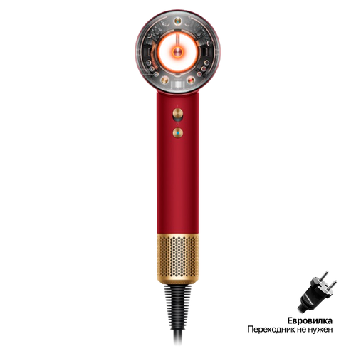 Фен Dyson Supersonic HD16 Nural Gift Edition, Red Velvet / Gold, EU