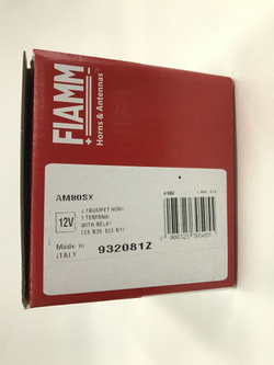 Звуковые сигналы FIAMM AM80SX 932081Z CROSS COUNTRY (к-т 2шт. с универсальными разъёмами)