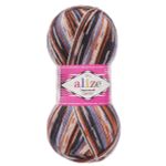 Пряжа Alize (Ализе) Superwash Comfort Socks / уп.5 мот. по 100 г, 420 м, 7840, 549365-74