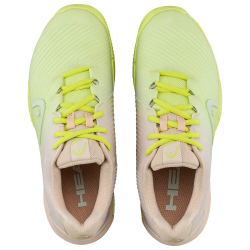 Женские теннисные кроссовки Head Revolt Pro 4.0 Clay - macadamia/lime