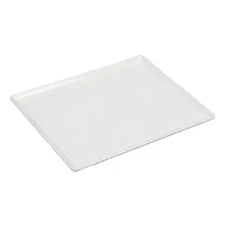 Блюдо 32,5*26,5*1,7 см прямоуг. с бортом White пластик меламин P.L. Proff Cuisine