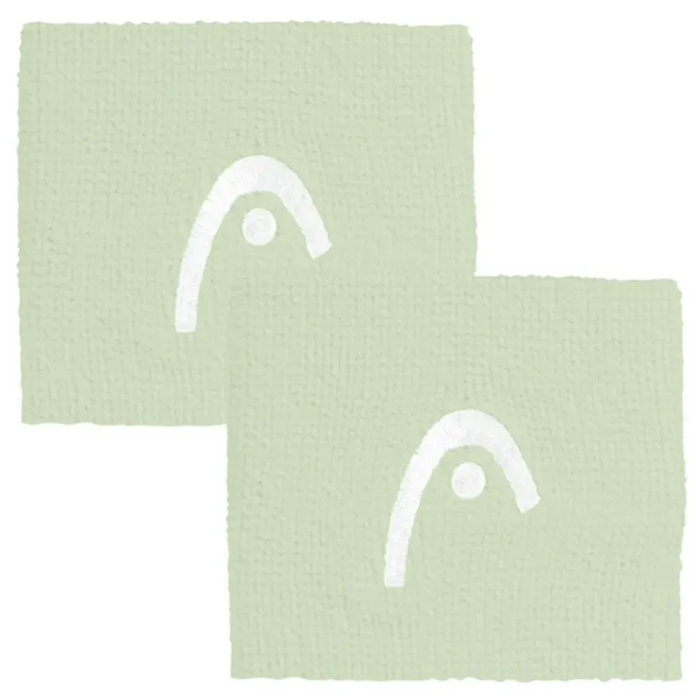 Напульсник теннисный Head 2.5" Wristband 2P - cantaloupe green