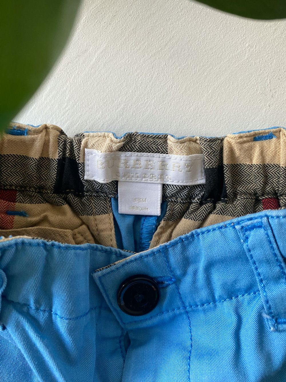 Хлопковые шорты Burberry, 80