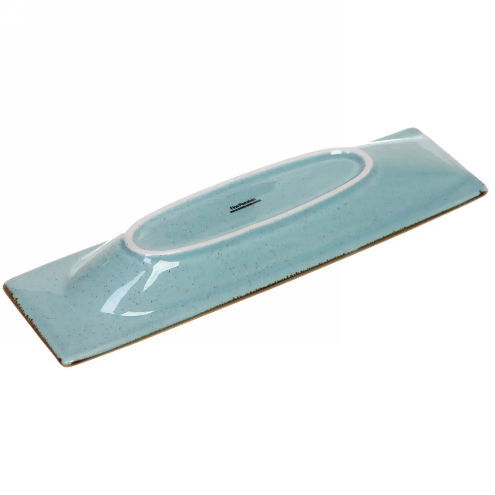 Тарелка керамическая «Tiffany Blue» сервировочная 31*9*3,5см