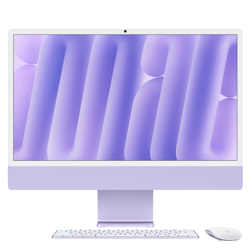 Моноблок Apple iMac 4.5K 24" (M4, 10 CPU/10 GPU, 2024) 24/512GB, Purple (Фиолетовый)
