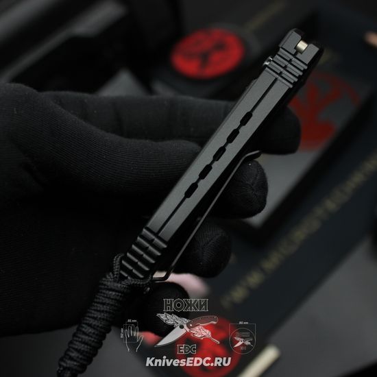 Автоматический нож Microtech LUDT 135-1T c клинком из стали M390, рукоять алюминий