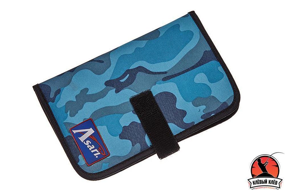 Органайзер ASARI Micro Jigging Bag Single #123 blue camouflage