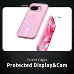 Прозрачный чехол Mesh Pro Magnetic Case для Google Pixel 10А