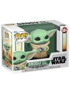 Фигурка Funko POP! Bobble Star Wars Book of Boba Fett Grogu with Armor (584) 68650