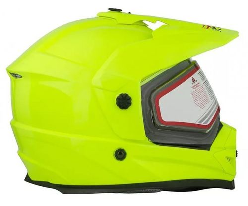 Купить Мотошлем Дуал-cпорт XTR Dse1 Snow / Желтый