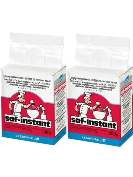 Дрожжи сухие хлебопекарные "Saf-Instant" 500г х 2 шт