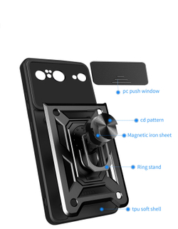 Чехол с кольцом Bumper Case для Google Pixel 8